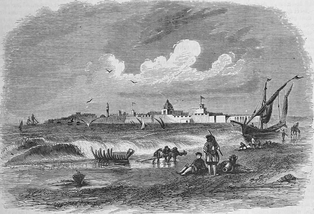 'Akka or Acre = ancient Accho or Ptolemais (from Kitto).