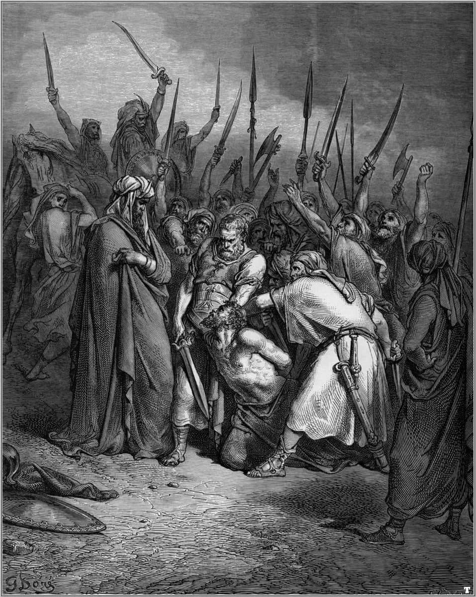 Gustave Doré Morte Agag