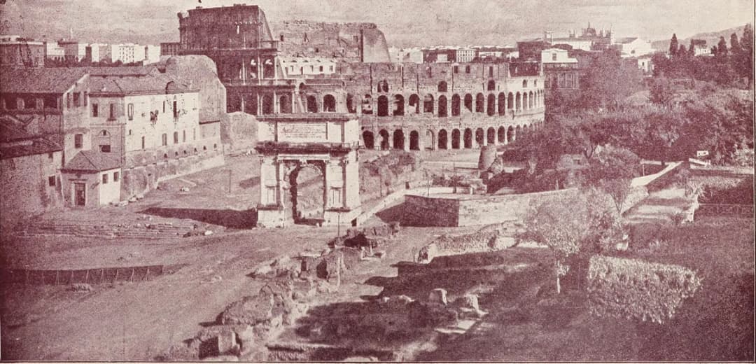 GATE OF THE APPIAN WAY, ROME. The Holman new self-pronouncing Sunday-school teacher's Bible containing the Old and New Testaments- (1898) (14586652330)