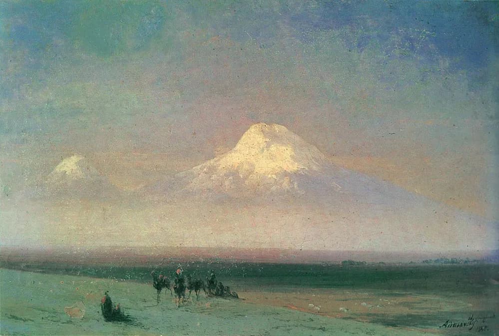 Valley of Mount Ararat by Ivan Aivazovsky (1882)