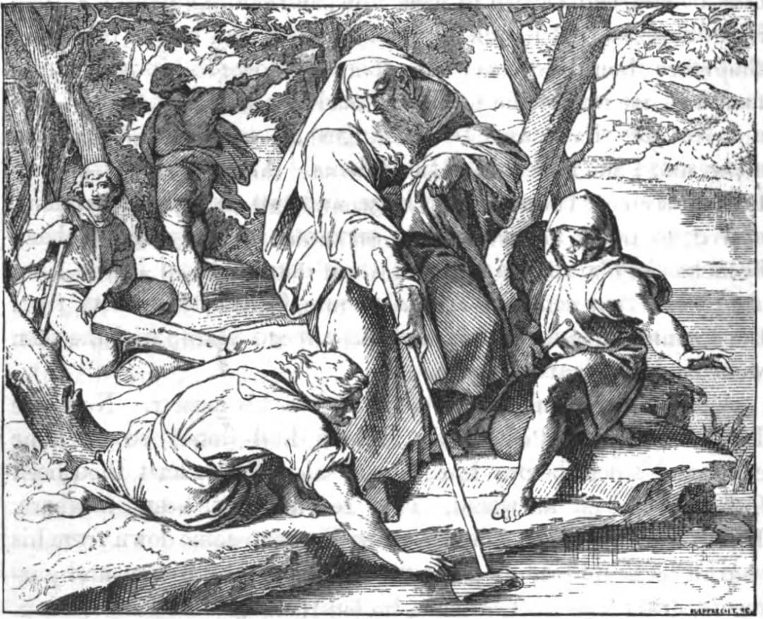 Elisha makes the axe swim