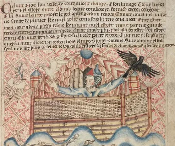 f. 8 The dove and the raven