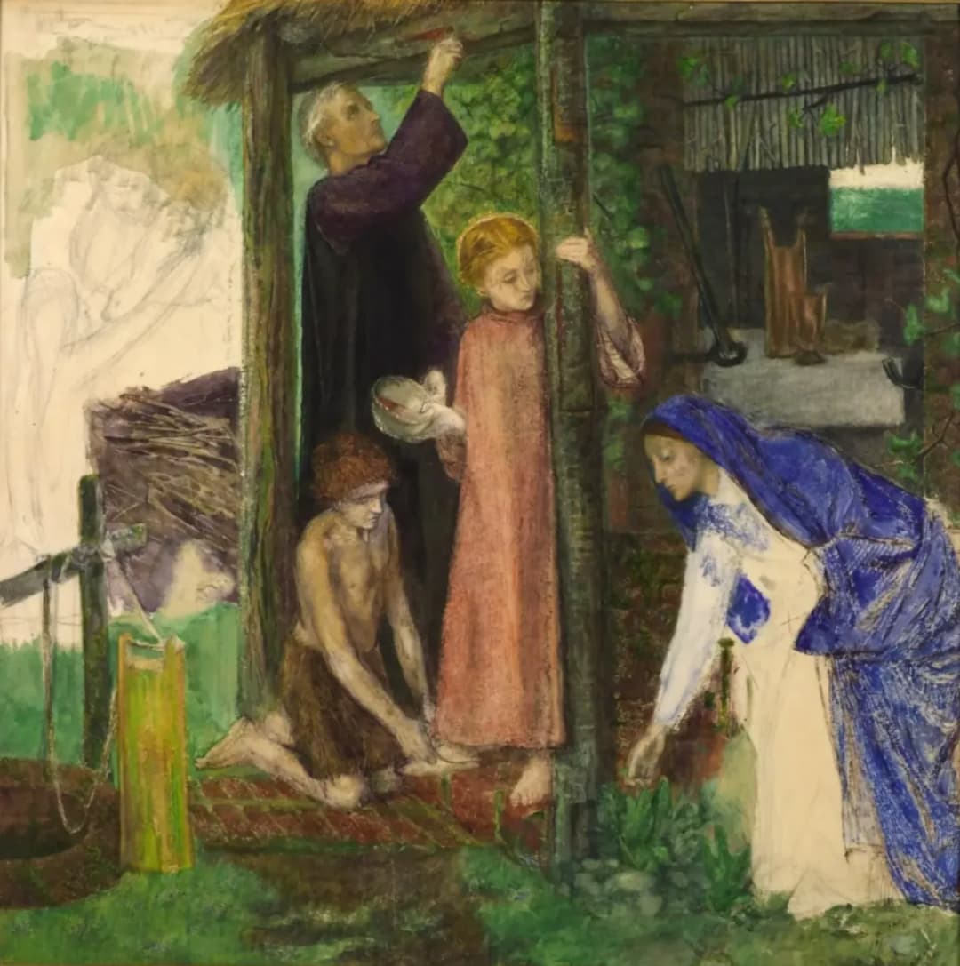 Easter in the Holy Family: gathering bitter herbs