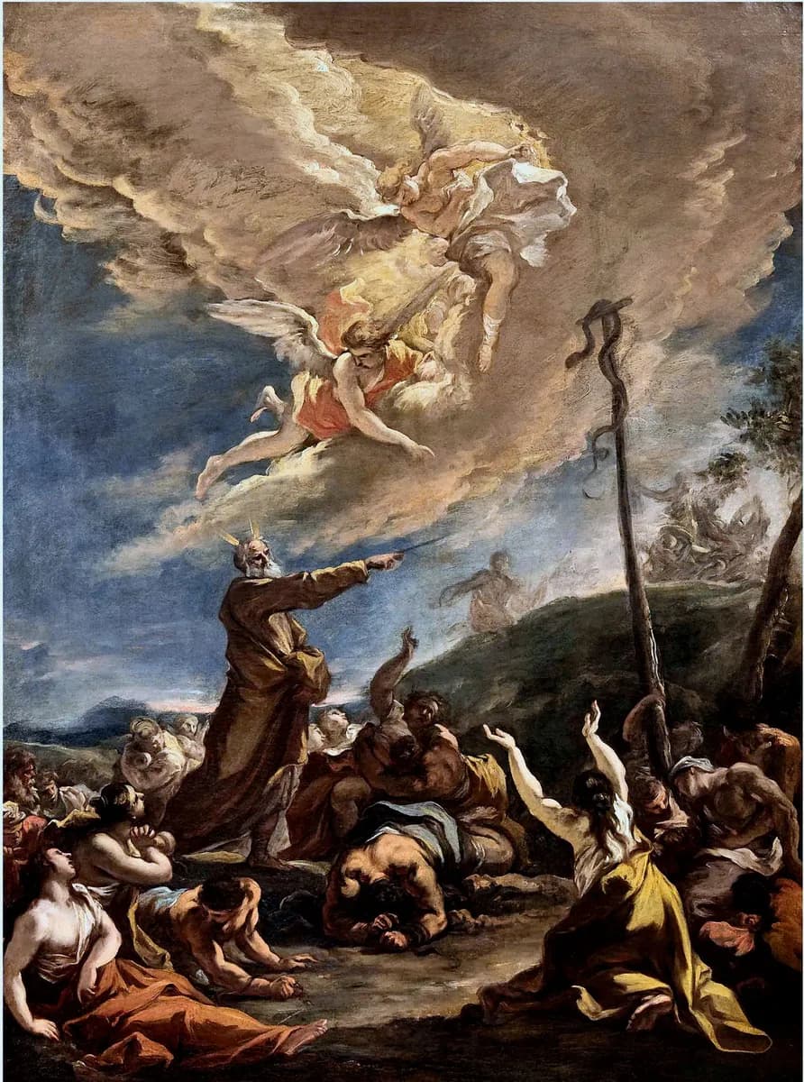 Mosè e il serpente di bronzo