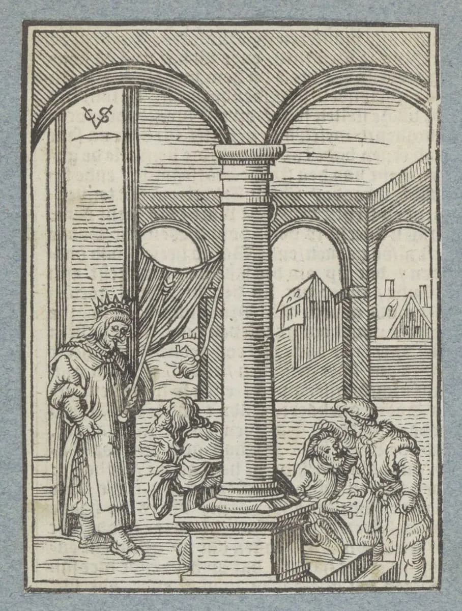 Natan wijst David op zijn zonden, RP-P-2015-17-118-2