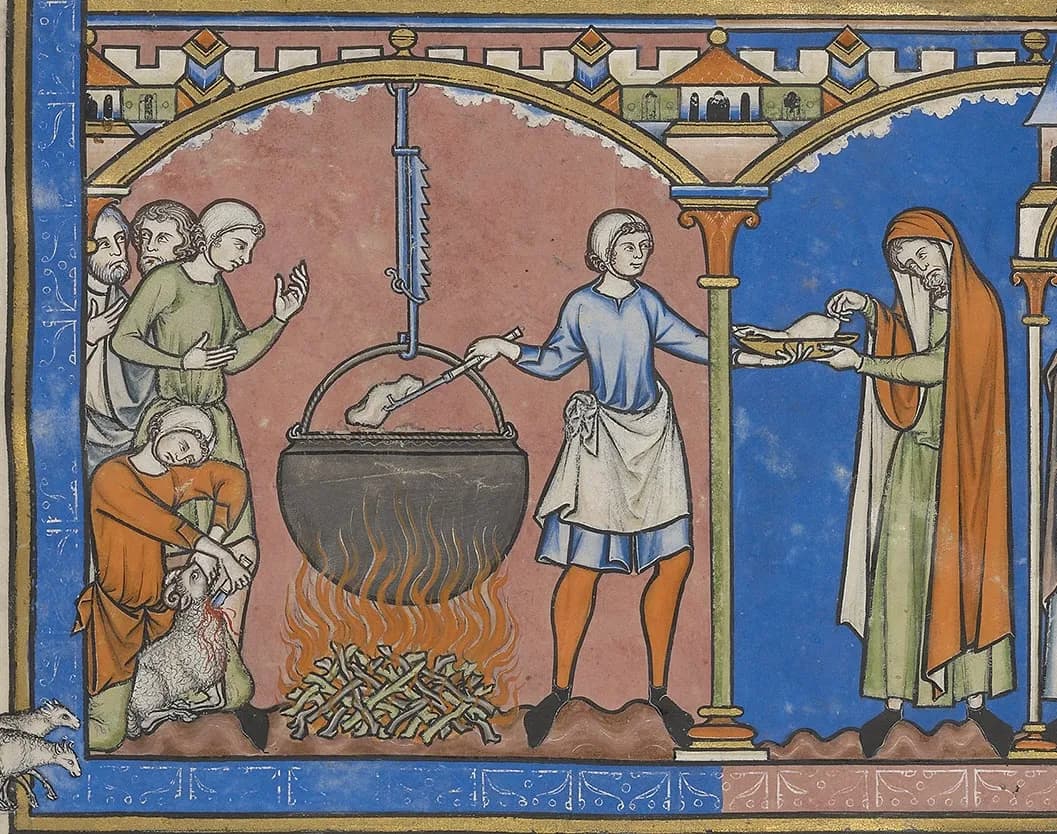 Maciejowski Bible - Morgan Library &amp; Museum MS M.638, fol. 20r