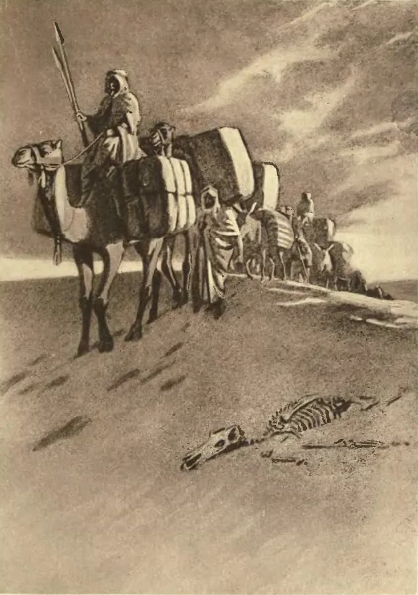 The Sacred Books and Early Literature of the East, vol. 8, pg. 320-321, Caravan