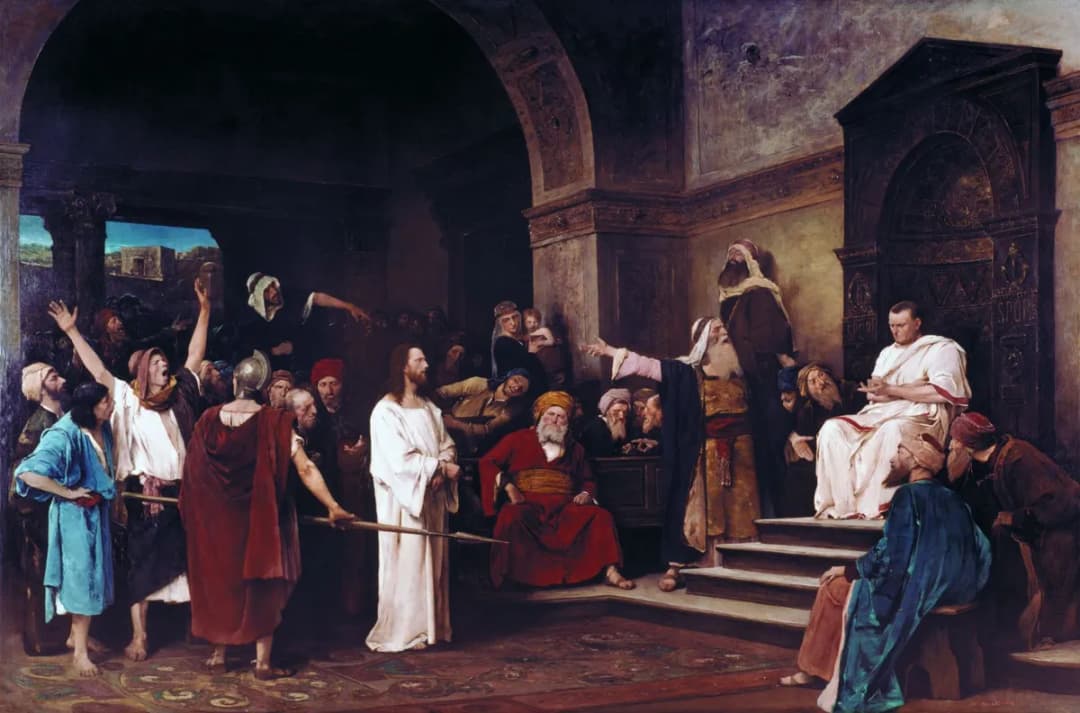 Christ before Pilate (reduction)