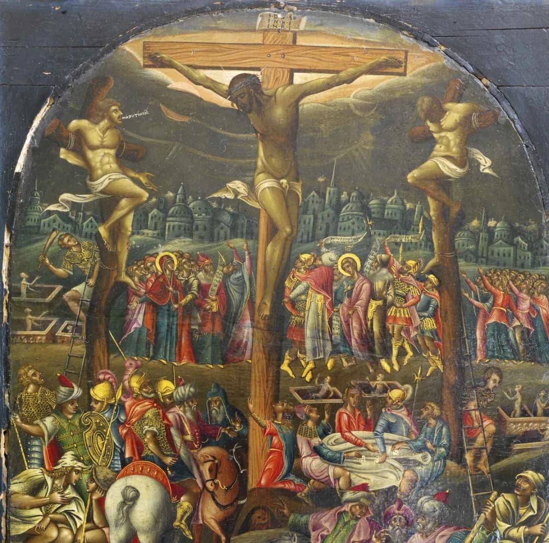 American English:  The Crucifixion The Crucifixiontitle QS:P1476,en-us:"The Crucifixion "label QS:Len-us,"The Crucifixion "