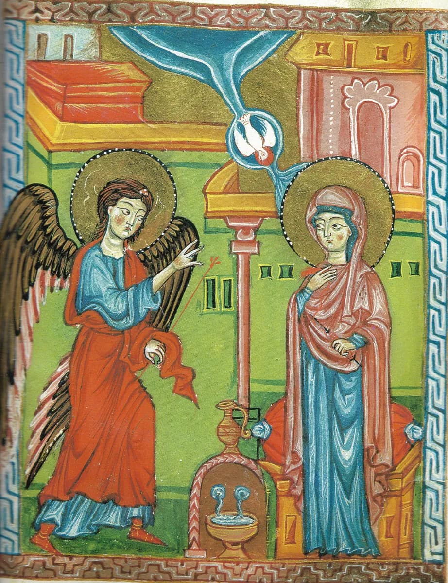 The Annunciation, Gladzor
