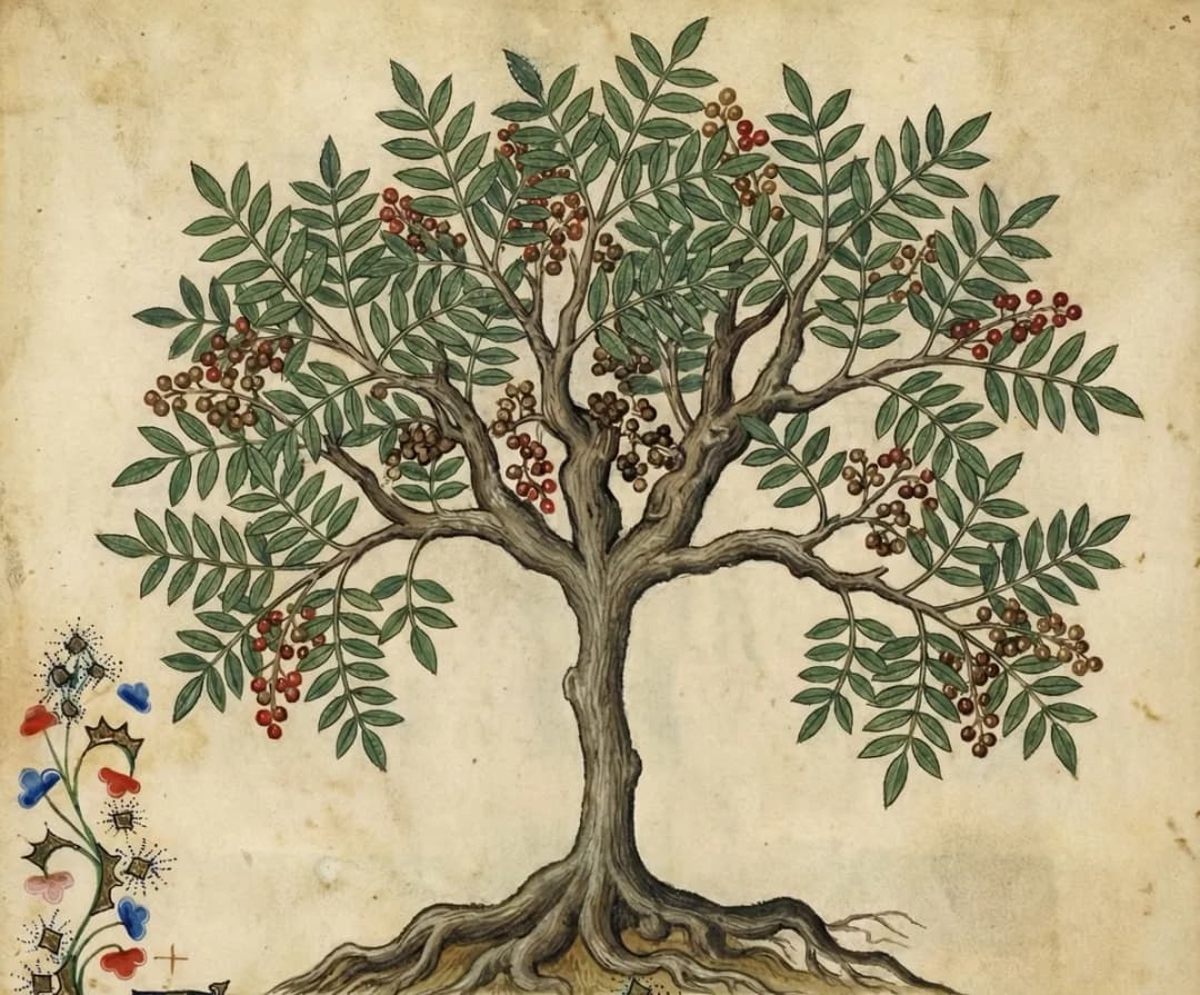 Terebinth tree (Pistacia terebinthus)