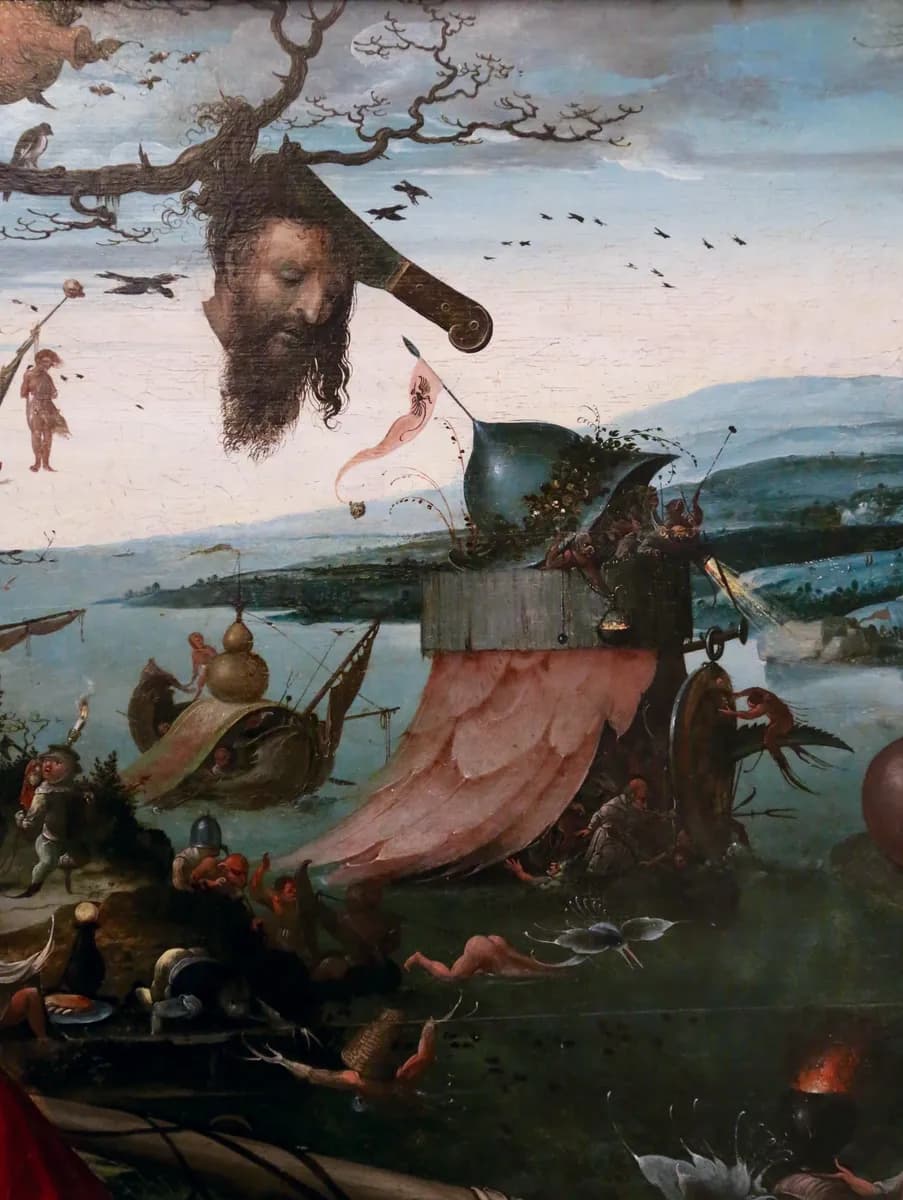 Van Mandijn. Landscape with the Legend of St Christopher — detail (27624291300)