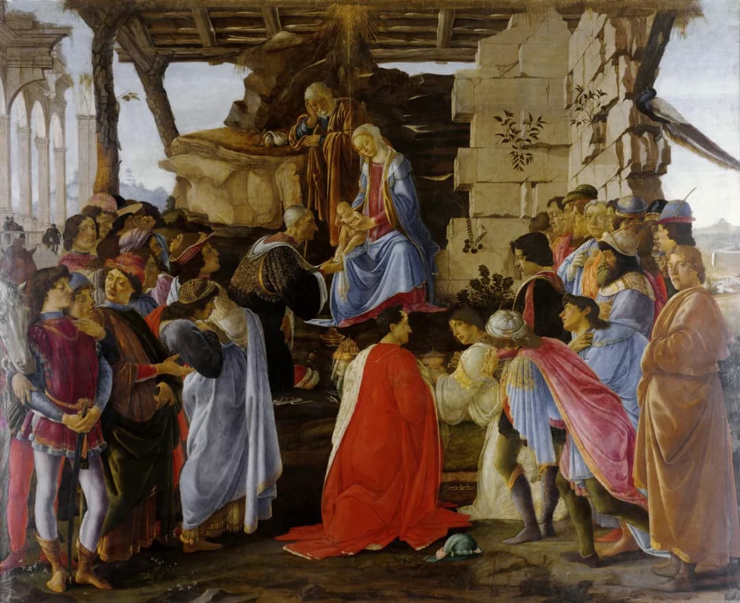 Adoration of the Magi title QS:P1476,en:"Adoration of the Magi "