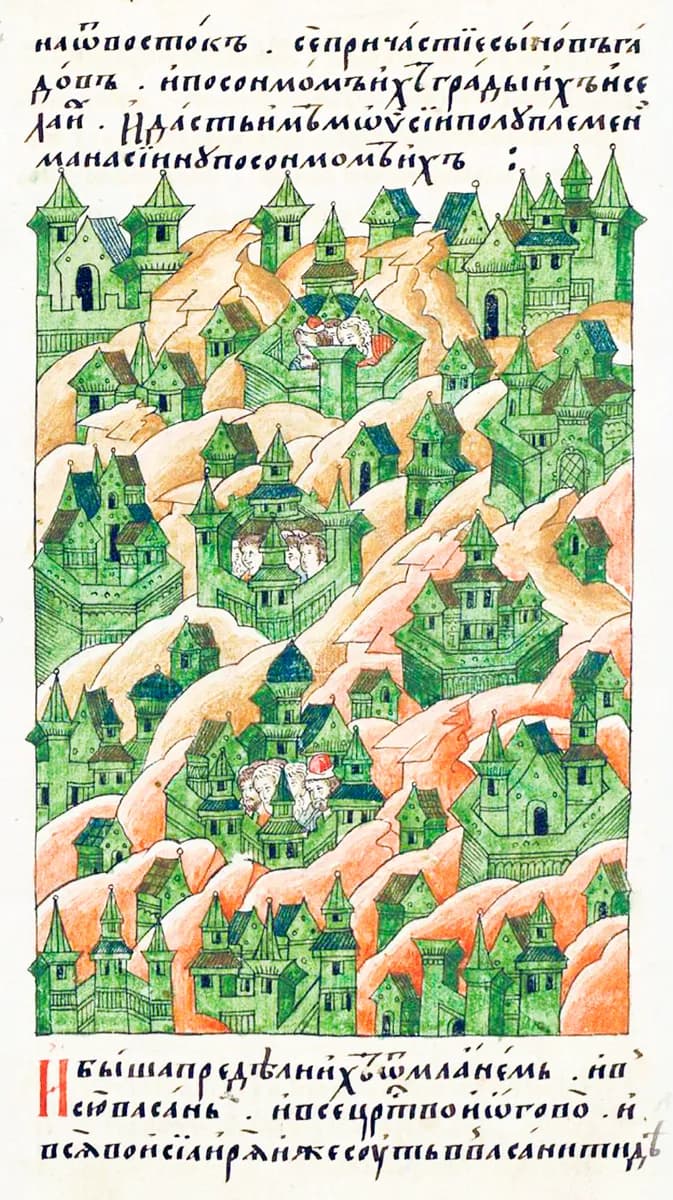 Facial Chronicle - b.02, p.416 - Manasseh's tribe portion of land