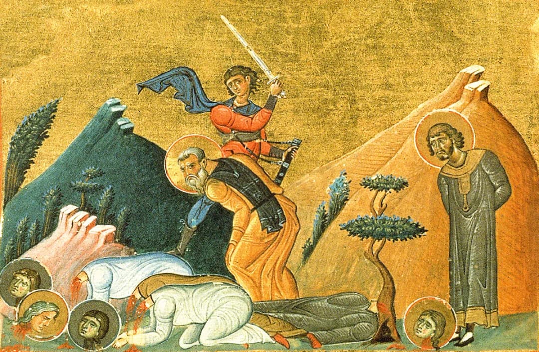 Cyrus and John of Alexandria (Menologion of Basil II)