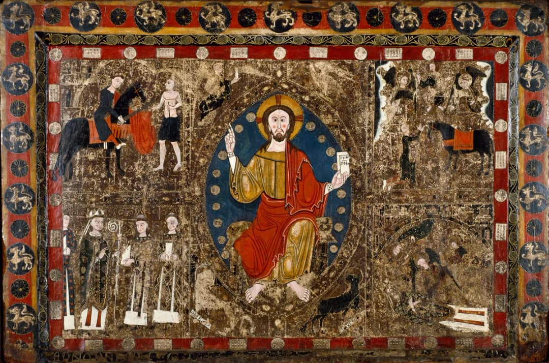 Altar Frontal with Christ in Majesty and the Life of Saint Martin