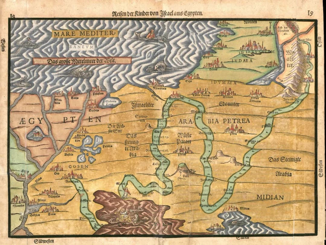 Reisen der Kinder von Israel aus Egypten