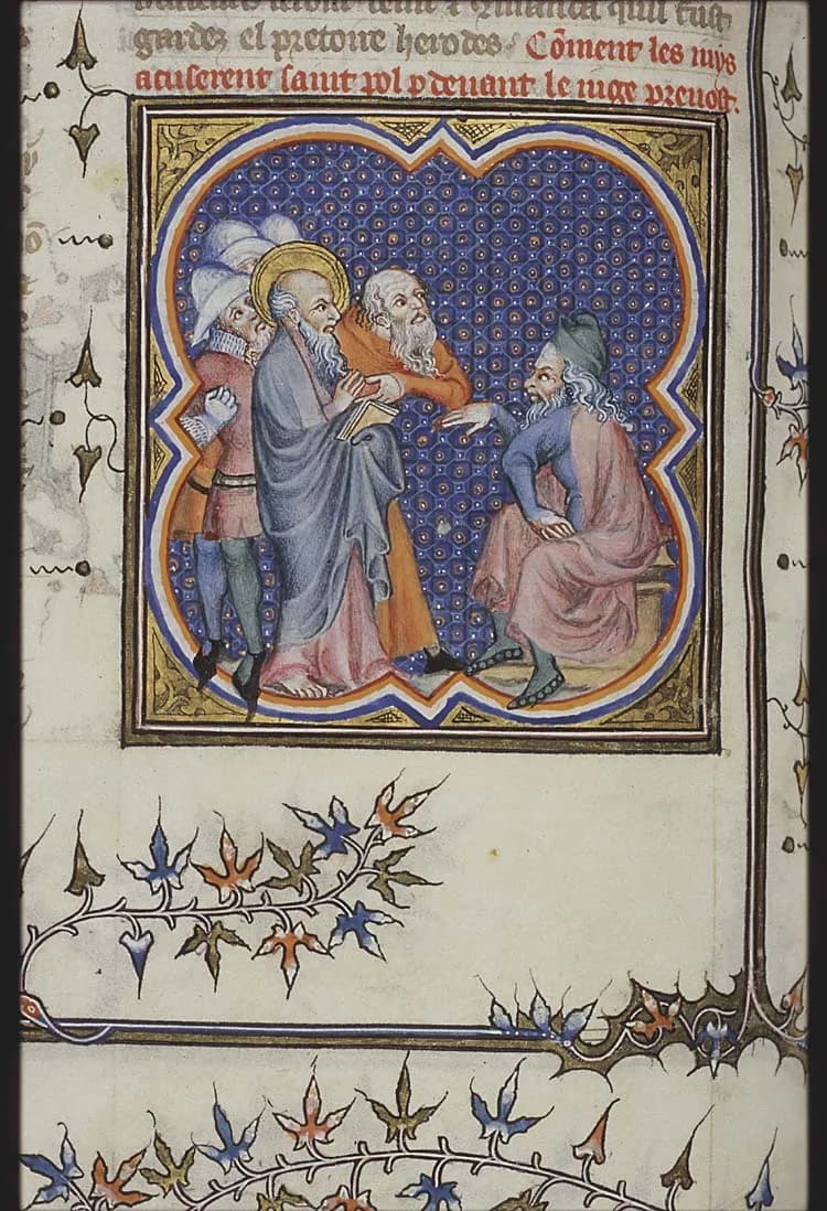 St. Paul is accused before Festus by the Jews