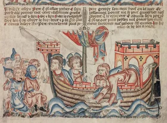 f. 22 The Disciples fishing; the miraculous catch
