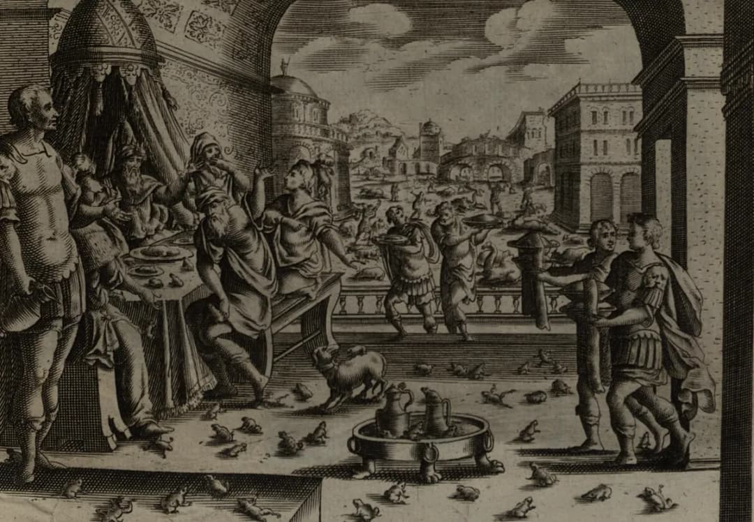 Jollain The Plague of Frogs