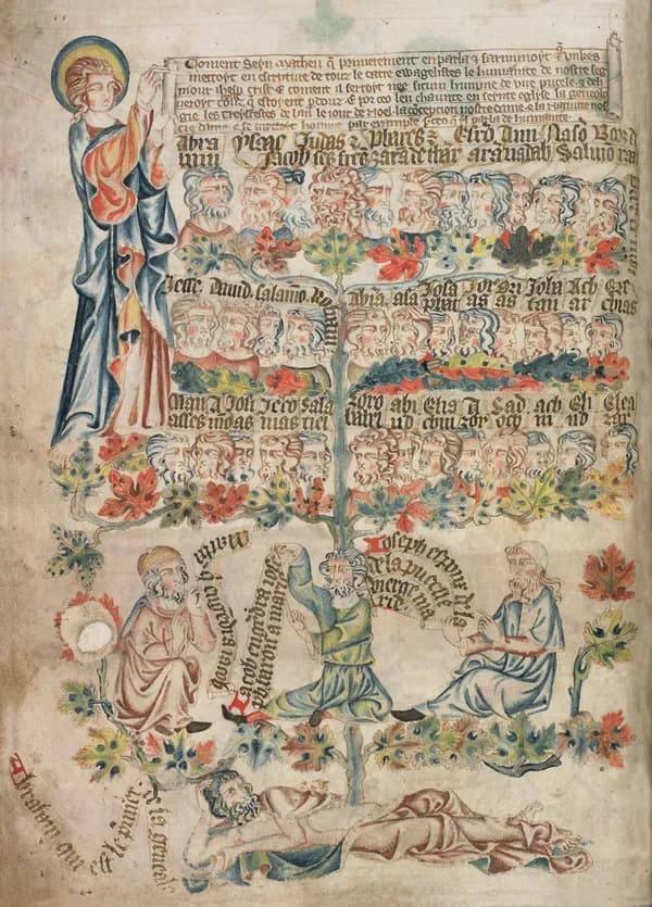 f. 10v Genealogy of Christ