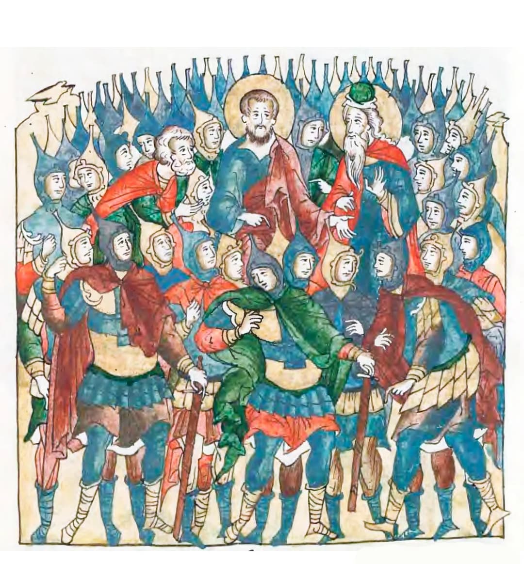 Facial Chronicle - b.02, p.014 - Moses counting Gad's kin