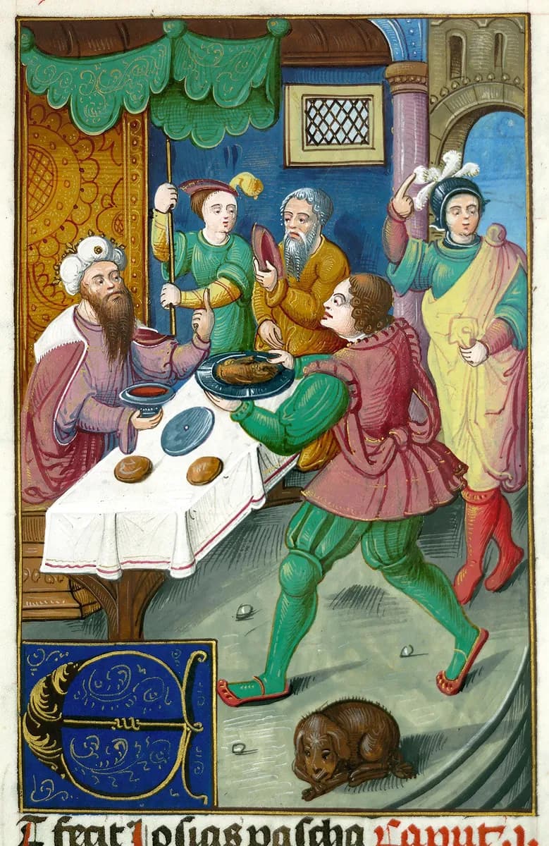 Josiah celebrating Easter