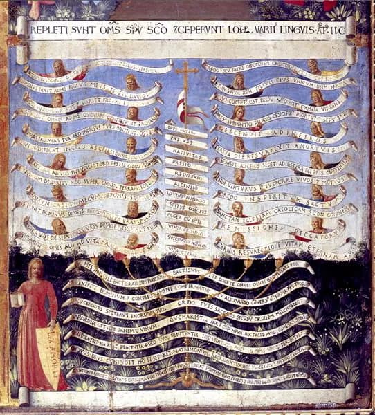 Armadio degli argenti, genealogia di cristo