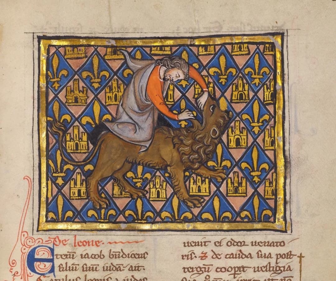 Samson Wrestling with the Lion