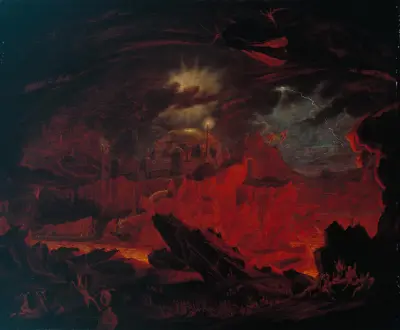 Fallen angels in Hell