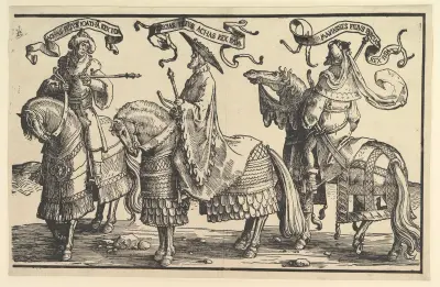 Ahaz, Hezekiah, Manasses, from The Twelve Kings of Israel