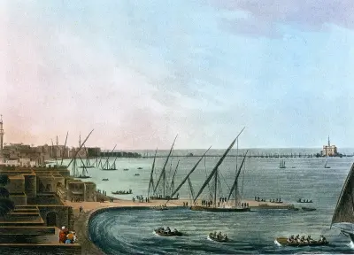 The City of Alexandria and the Lighthouse