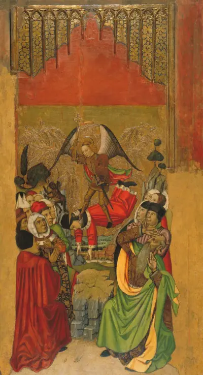 Saint Michael Vanquishes the Antichristtitle QS:P1476,en:"Saint Michael Vanquishes the Antichrist"