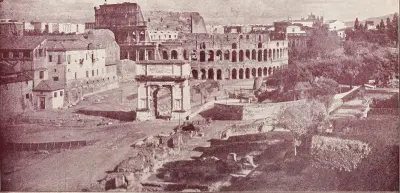 GATE OF THE APPIAN WAY, ROME. The Holman new self-pronouncing Sunday-school teacher's Bible containing the Old and New Testaments- (1898) (14586652330)