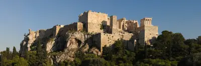 20101024 Acropolis panoramic view from Areopagus hill Athens Greece