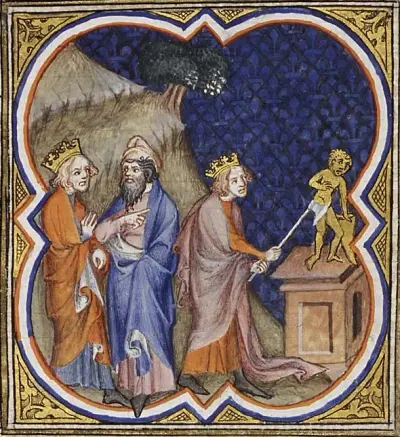 Asa destroys the idols