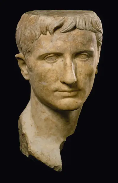 Portrait of Emperor Augustus