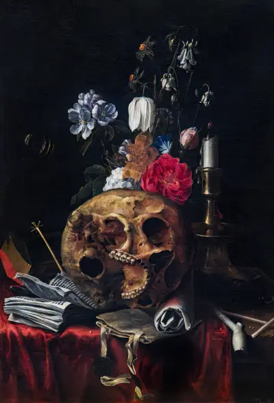 (Venice) Allegory of Vanity by Nicolaes Van Verendael - Gallerie Accademia