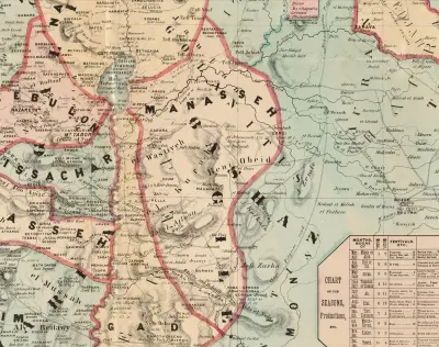 The Bible Reader's Map.