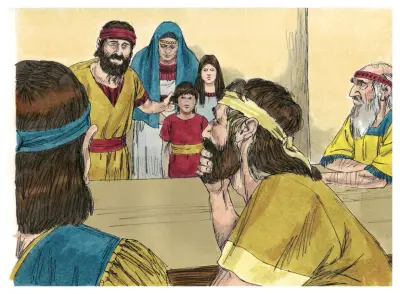 Book of Ezra Chapter 10-5 (Bible Illustrations by Sweet Media)