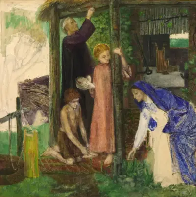 Easter in the Holy Family: gathering bitter herbs