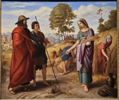 Ruth in Boaz's Field by Julius Schnorr von Carolsfeld, NG 01