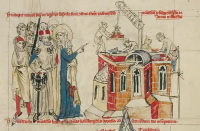 Saint Hedwig and the New Convent; Nuns from Bamberg Settling at the New Convent