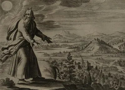 Jollain Moses Views the Promised Land