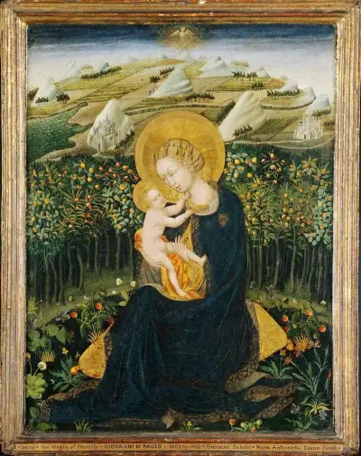 Madonna of Humility title QS:P1476,en:"Madonna of Humility "