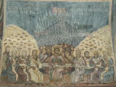 First Council of Nicea-stavropoleos church
