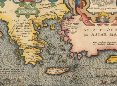 The sea journey of the Trojan Aeneas, after the first six books of the Aeneid by Virgil