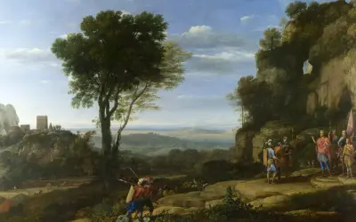 Landscape with David at the Cave of Adullam