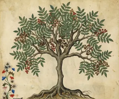 Terebinth tree (Pistacia terebinthus)