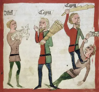 Cain and Abel, 15th century